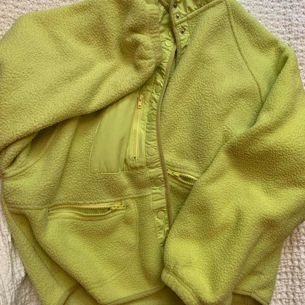 Forever 21 Yellow Fleece